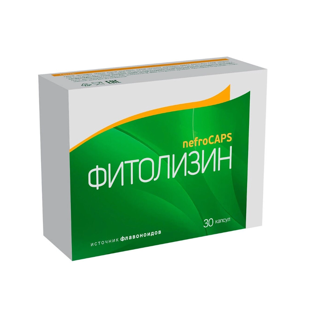 изображение Фитолизин Нефрокапс капс. 356мг N30 вн от интернет-аптеки ФАРМЭКОНОМ