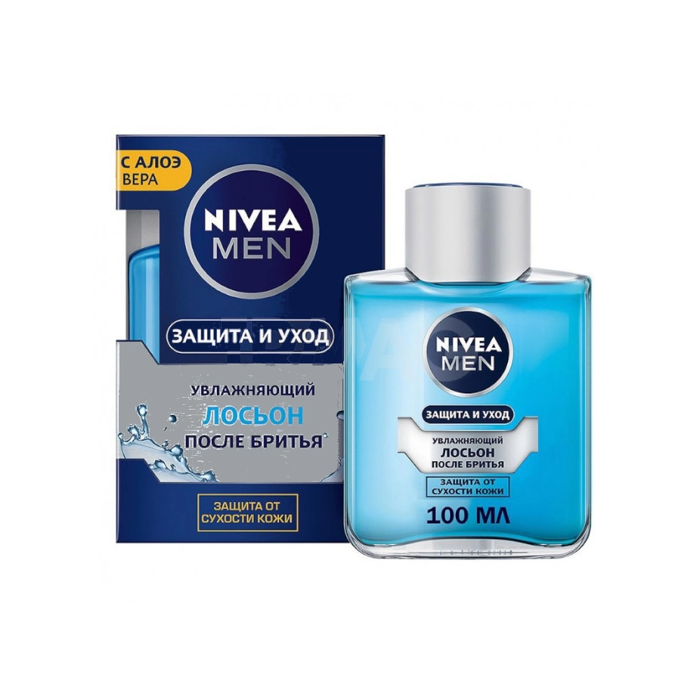 изображение Лосьон после бритья Nivea For Men Увлажняющий 100мл от интернет-аптеки ФАРМЭКОНОМ