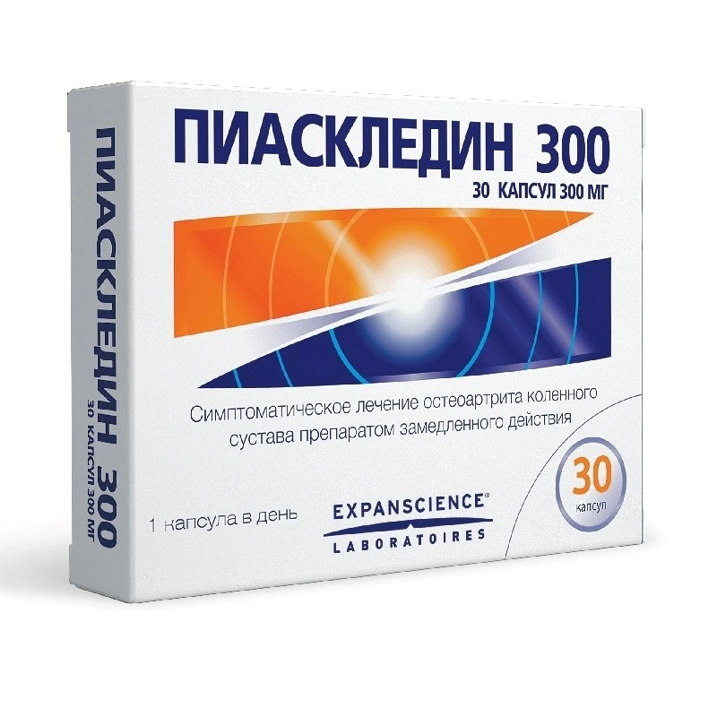 изображение Пиаскледин 300 капс. 300мг N30 вн от интернет-аптеки ФАРМЭКОНОМ