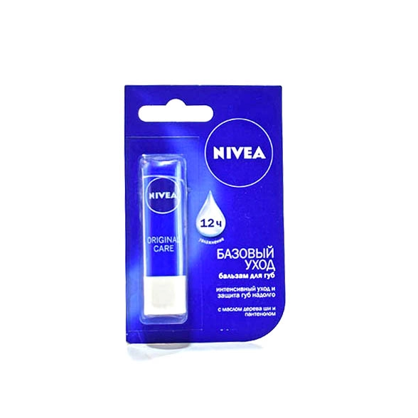 изображение Бальзам для губ Nivea Основной уход с маслом ши, витаминами С и Е 4,8г от интернет-аптеки ФАРМЭКОНОМ