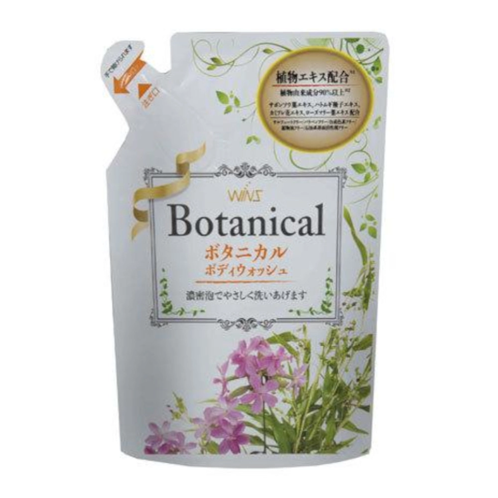 изображение Крем-мыло для тела Nihon Wins Botanical Увлажняющее мягкая упаковка 370мл от интернет-аптеки ФАРМЭКОНОМ
