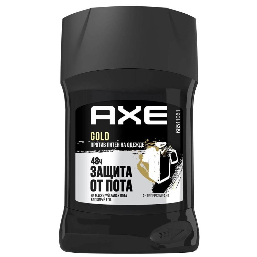 изображение Дезодорант AXE GOLD Защита от пятен стик 50мл от интернет-аптеки ФАРМЭКОНОМ