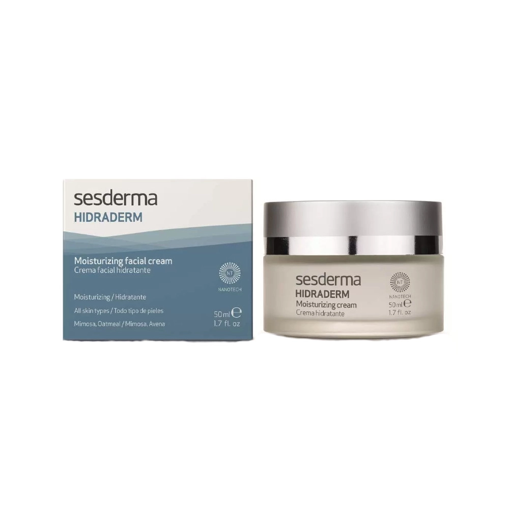 изображение Крем Sesderma Hidraderm Moisturizing увлажняющий для лица 50мл от интернет-аптеки ФАРМЭКОНОМ