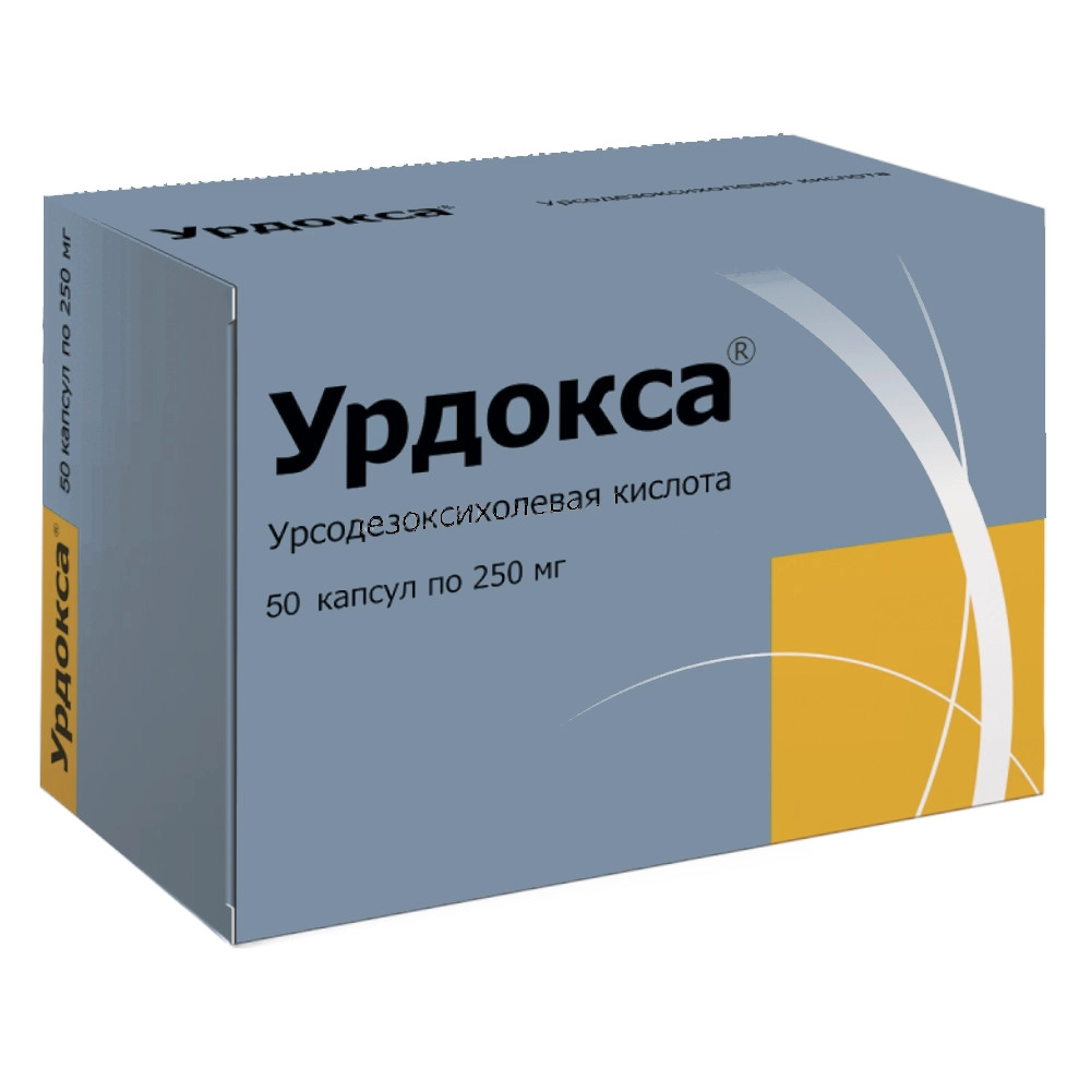 изображение Урдокса капс. 250мг N50 вн от интернет-аптеки ФАРМЭКОНОМ