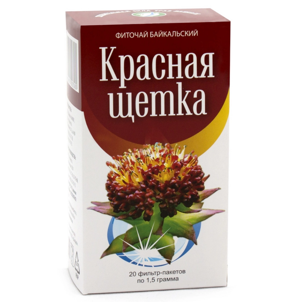 изображение Фиточай Байкальский Красная щетка 1.5г N20 ф/п вн от интернет-аптеки ФАРМЭКОНОМ