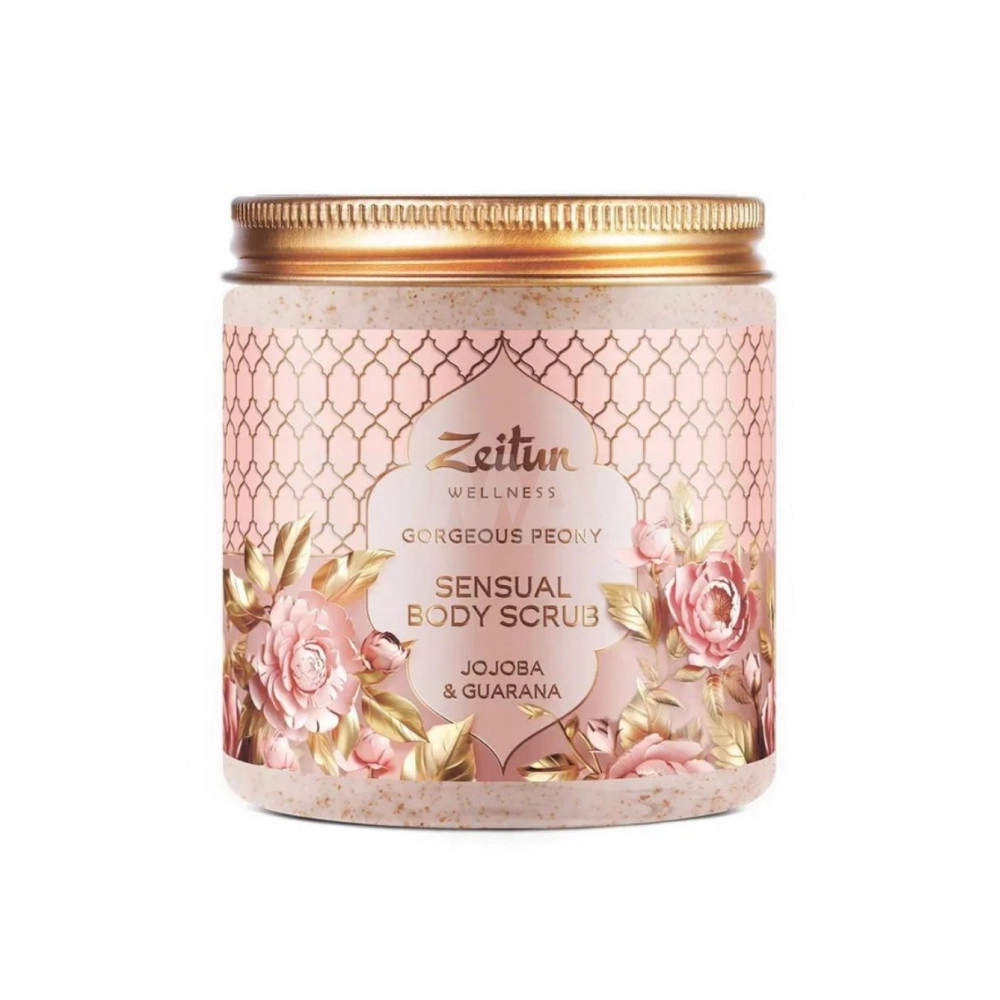 изображение Скраб для тела Zeitun Gorgeous Peony Limited Collection 250мл от интернет-аптеки ФАРМЭКОНОМ