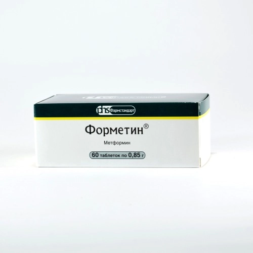 изображение Форметин таб. 0.85г N60 вн от интернет-аптеки ФАРМЭКОНОМ
