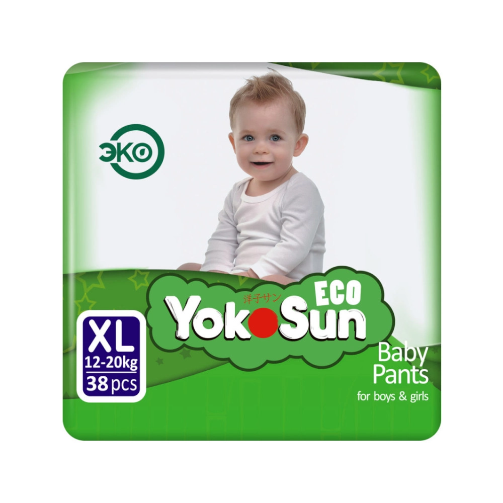 изображение Подгузники-трусики YokoSun Eco XL 12-20 кг 38шт от интернет-аптеки ФАРМЭКОНОМ