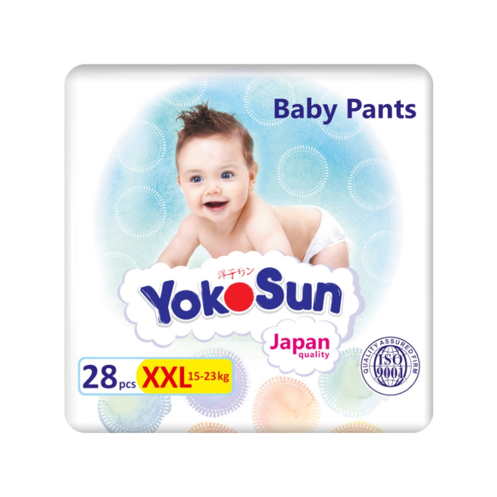 изображение Подгузники-трусики YokoSun Baby Pants XXL 15-23 кг 28шт от интернет-аптеки ФАРМЭКОНОМ