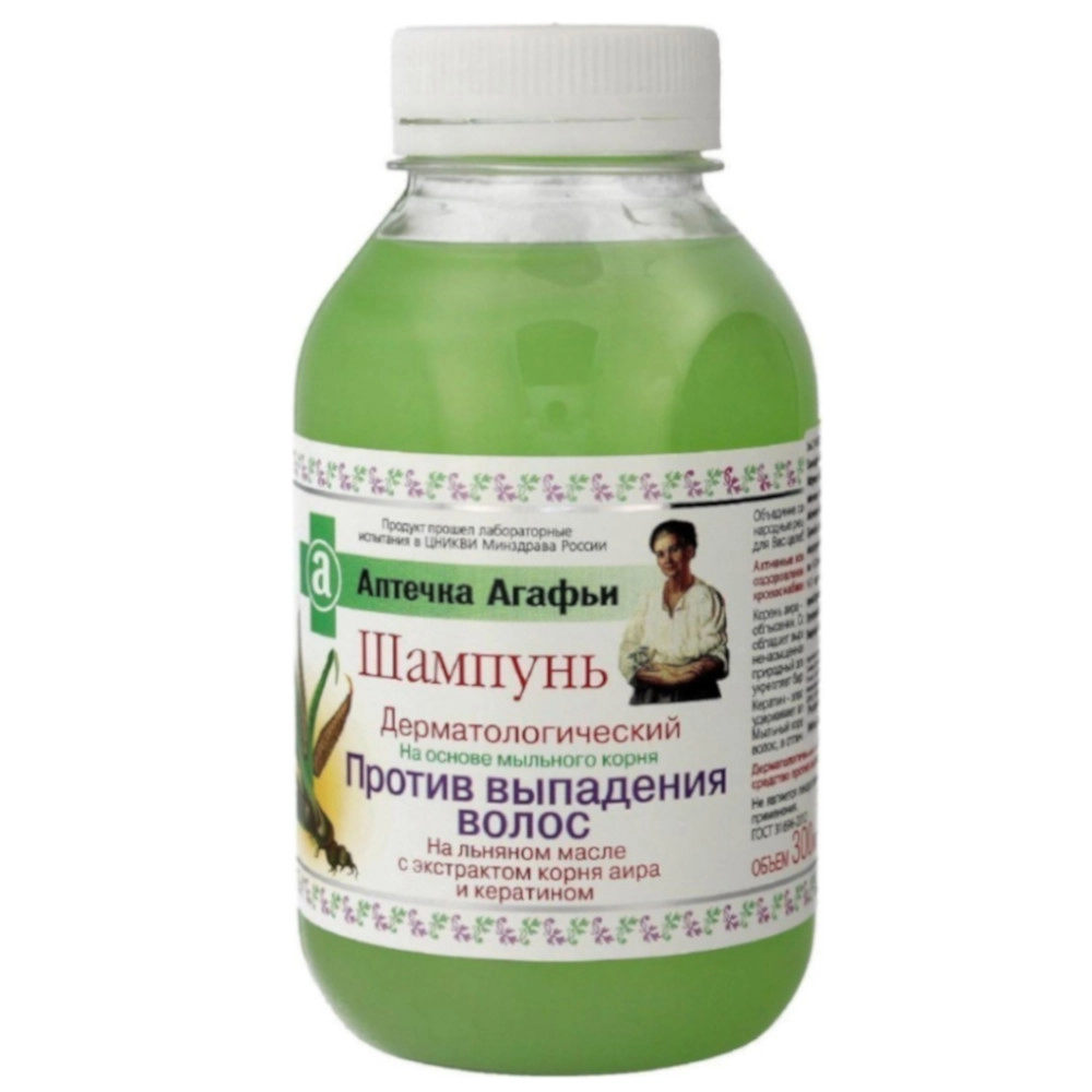  Шампунь Аптечка Агафьи Против выпадения волос 300мл купить в аптеке ФАРМЭКОНОМ