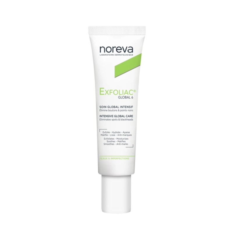 изображение noreva Exfoliac GLOBAL 6 крем для лица 30мл от интернет-аптеки ФАРМЭКОНОМ