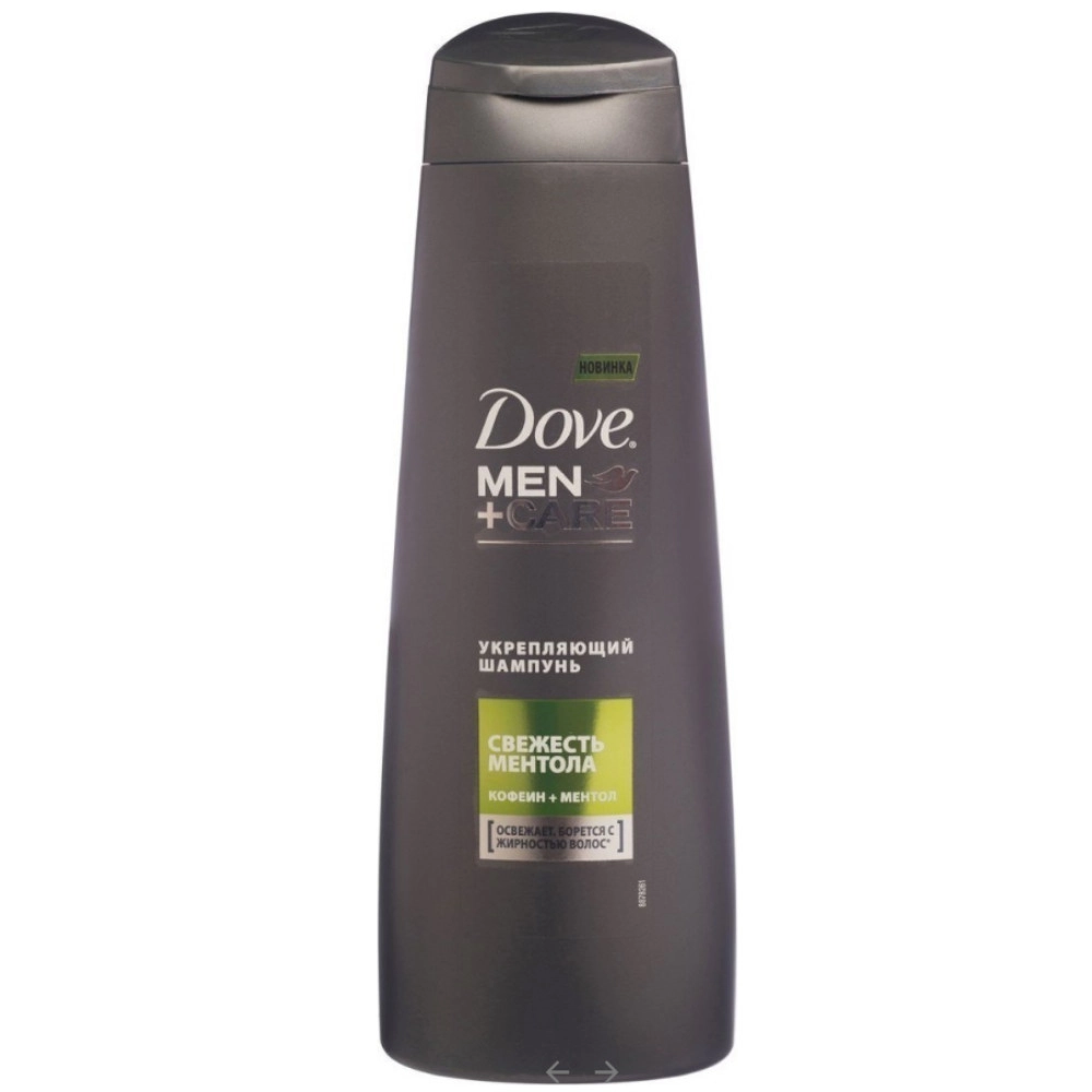 изображение Шампунь DOVE MEN+CARE Свежесть ментола укрепляющий 250мл от интернет-аптеки ФАРМЭКОНОМ