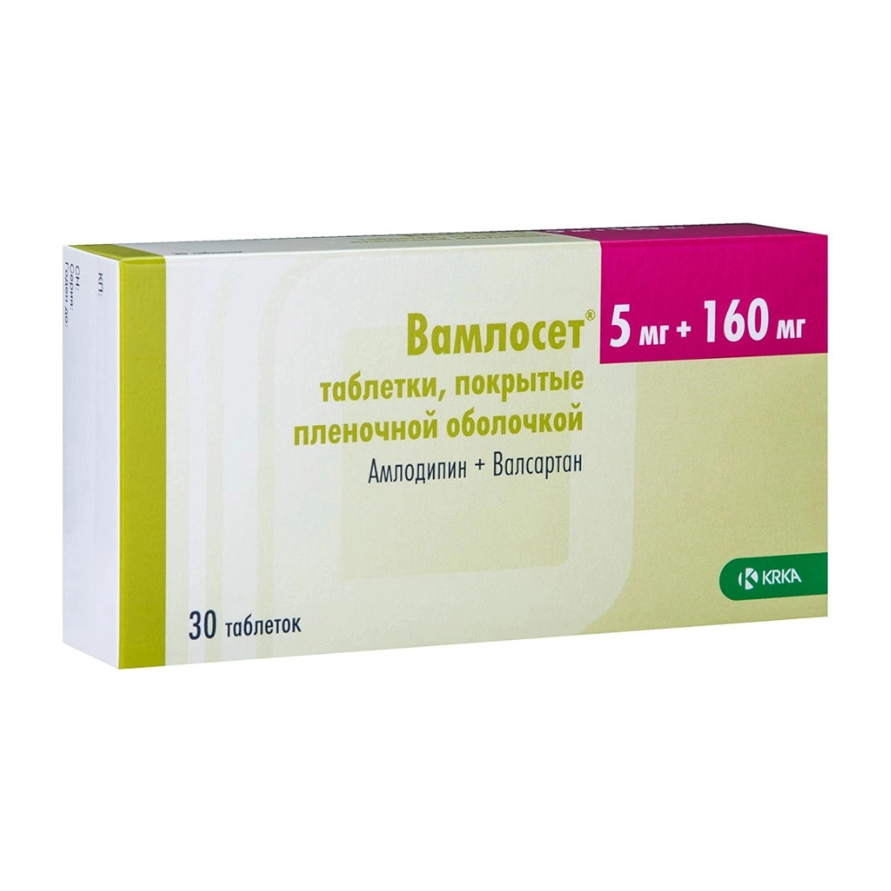 изображение Вамлосет таб.п.п/о 5мг+160мг N30 вн от интернет-аптеки ФАРМЭКОНОМ