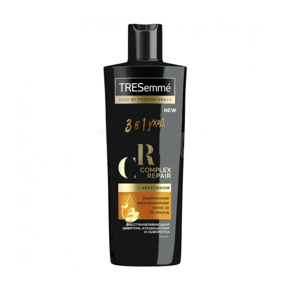 изображение Шампунь Tresemme Complex Repair 3 в1 комплексное восстановление волос 360мл от интернет-аптеки ФАРМЭКОНОМ