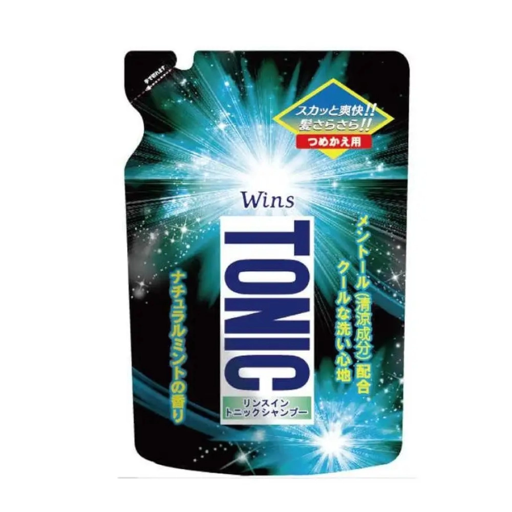 изображение Шампунь-кондиционер Nihon Wins Rinse In Tonic Охлаждающий мягкая упаковка 340г от интернет-аптеки ФАРМЭКОНОМ